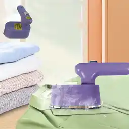 Walmart Clearance! Gspmoly Handheld Hanging Iron Spray Convenient Wet and Dry Handheld Iron Hanging Iron Iron,Iron Hanging Iron Purpo offer