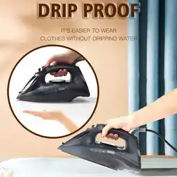SDNall Handheld Electric Iron Household Steam Hanging Ironing Machine, Small Ironing Machine Ironing Clothes Dormitory