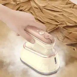 Walmart XZNGL Portable Mini Steam Iron,Mini Portable Steam Iron,Handheld Ironing Machine offer