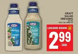 Food Basics KRAFT SALAD DRESSING offer