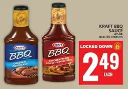 Food Basics KRAFT BBQ SAUCE offer