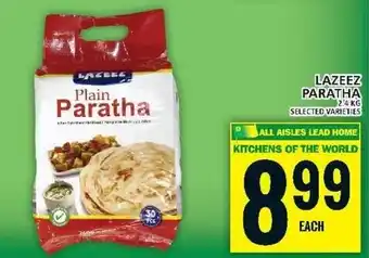 Food Basics LAZEEZ PARATHA offer