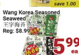 Oceans Fresh Food Market Wang Korea Seasoned Seaweed offer