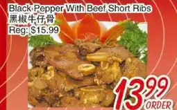 Foody Mart Black Pepper With Beef Short Ribs offer
