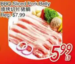 Foody Mart BBQ Sliced Pork Belly offer