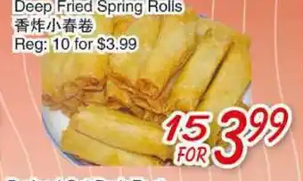 Foody Mart Deep Fried Spring Rolls offer