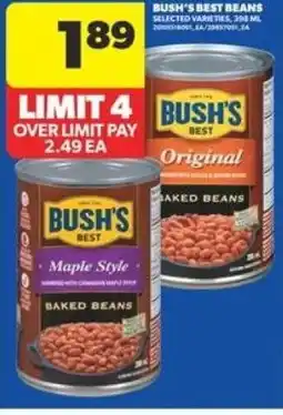 Real Canadian Superstore BUSH'S BEST BEANS offer