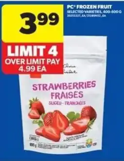 Real Canadian Superstore PC FROZEN FRUIT offer