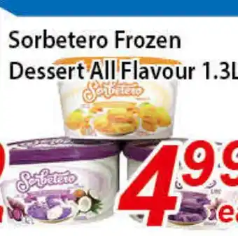 Seasons Foodmart Sorbetero Frozen Dessert All Flavour offer