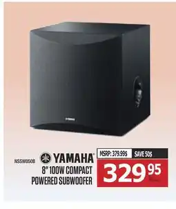 Centre Hi-Fi YAMAHA 8 100W COMPACT POWERED SUBWOOFER offer