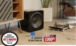 Centre Hi-Fi SVS 12 SUBWOOFER 325 WATTS RMS ASH offer