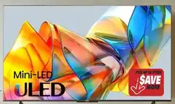 Centre Hi-Fi HISENSE MINI-LED ULED TV 4K QUANTUM DOT/GOOGLE TV 144HZ GAME MODE PRO 55 offer