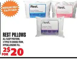 REST PILLOWS