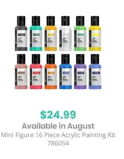 GameStop Mini Figure 16 Piece Acrylic Painting Kit offer