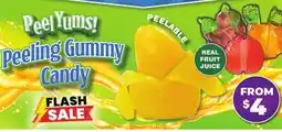 Showcase PeelYums Peeling Gummy Candy offer