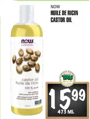 Marches Tau HUILE DE RICIN NOW offer
