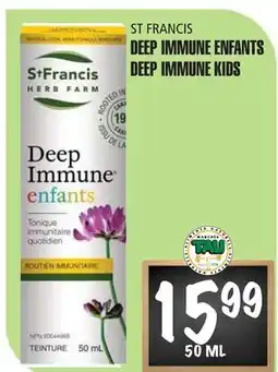 Marches Tau DEEP IMMUNE ENFANTS offer