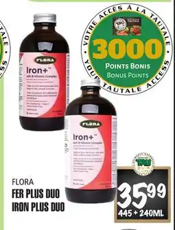 Marches Tau FLORA FER PLUS DUO offer