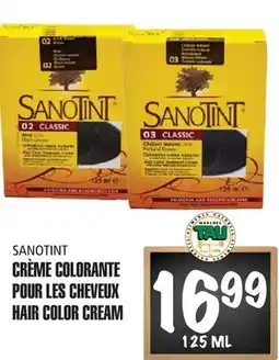 Marches Tau CRÈME COLORANTE POUR LES CHEVEUX SANOTINT offer