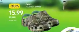 Pronature PRONATURE CAMO CLOUD SHOES offer