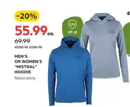 Pronature MEN'S OR WOMEN'S MISTRAL HOODIE offer