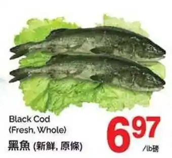 T&T Supermarket Black Cod offer