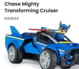 Toys R us Spin Master Chase Mighty Transforming Cruiser offer