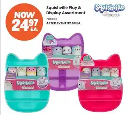 Toys R us Squishville Play & Display - Pink offer
