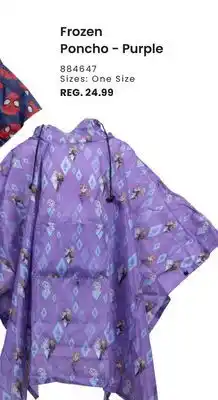 Toys R us Frozen Poncho - Purple offer