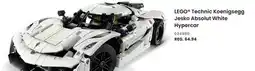 Toys R us LEGO Technic Koenigsegg Jesko Absolut White Hypercar offer