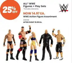 Toys R us WWE Action Figure Assortment offer