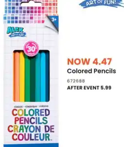 Toys R us ALEX Colored Pencils offer