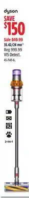 Canadian Tire Dyson V15 Detect Stick Vacuum offer