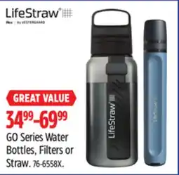 Canadian Tire LifeStraw GO Series Water Bottles, Filters or Straw offer