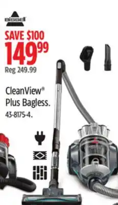 Canadian Tire Bissell CleanView Plus Bagless offer
