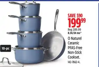 Canadian Tire Heritage The Rock O Naturel Ceramic PFAS-Free Non-Stick Cookset offer