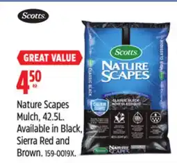 Canadian Tire Scotts Nature Scapes Mulch, 42.5L offer