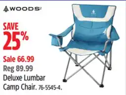 Canadian Tire Woods Deluxe Lumbar Camp Chair offer