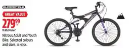 Canadian Tire Supercycle Nitrous Adult and Youth Bike offer