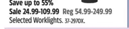 Canadian Tire MotoMaster Selected Worklights offer