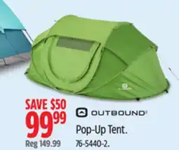 Canadian Tire Outbound Pop-Up Tent offer