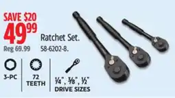 Canadian Tire Stanley Ratchet Set offer