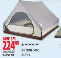 Canadian Tire Woods A-Frame Tent offer