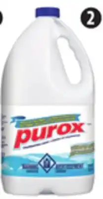 Canadian Tire Purox Liquid Chlorine, 3.6L offer