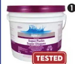 Canadian Tire Aquarius Pool Stabilized Chlorine Pucks, 10kg offer