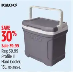 Canadian Tire IGLOO Profile II Hard Cooler, 15L offer