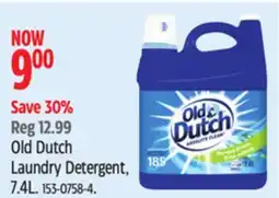 Canadian Tire OLD DUTCH Laundry Detergent 7.4L offer
