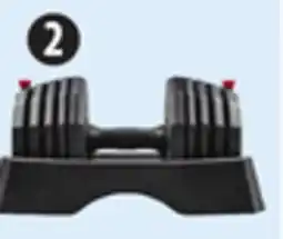 Canadian Tire 5-in-1 Adjustable Dumbbell, 10-50lbs offer