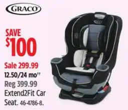 Canadian Tire Graco Extend2Fit Car Seat offer