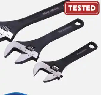 Canadian Tire MAXIMUM 3-Pc Adjustable Wrench Set offer